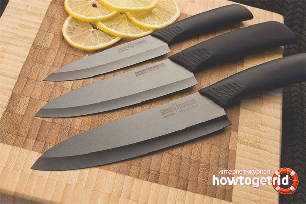 How to sharpen a ceramic knife