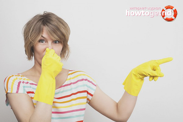 How to get rid of the smell of sewage