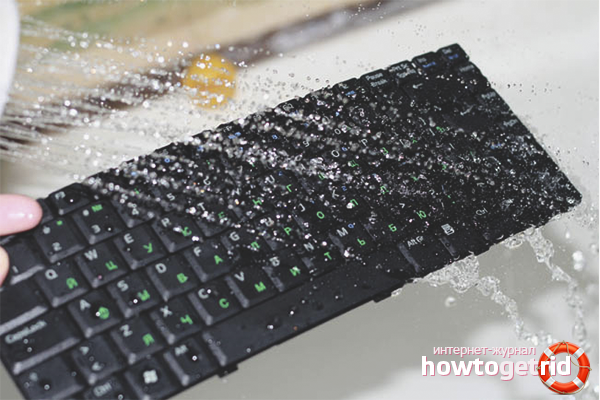 Dismantling the keyboard as a last resort