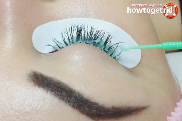 How to remove extended eyelashes using a debonder