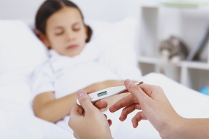 How to reduce the temperature of a child with vinegar