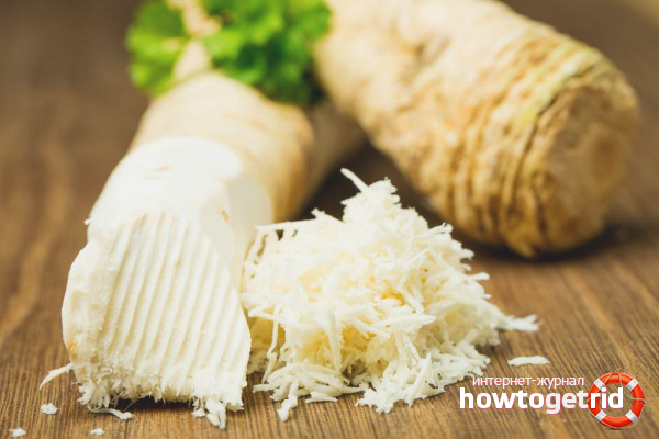 Horseradish from pneumonia