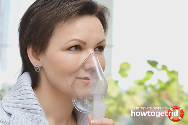 How to do inhalation with a nebulizer