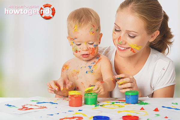 How to use finger paints