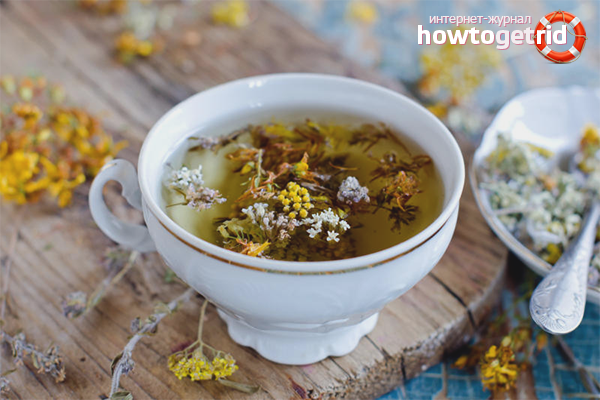 Healing decoctions for stomatitis