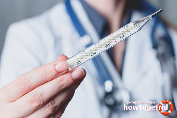 How to measure temperature with a mercury thermometer