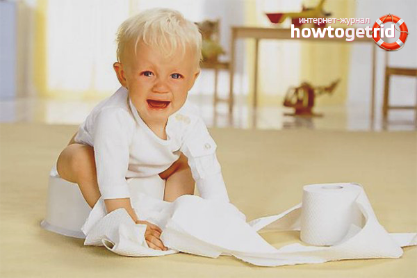 What to do with regular constipation in a newborn