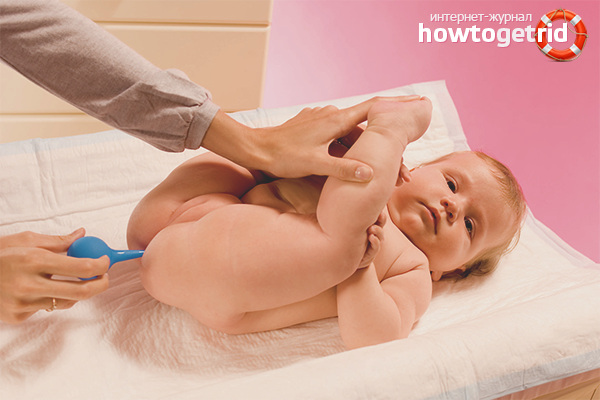 How to make an enema for a newborn