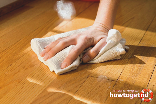 How to care for laminate flooring in an apartment