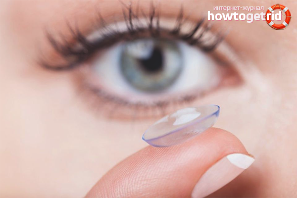 So entfernen Sie Linsen aus den Augen