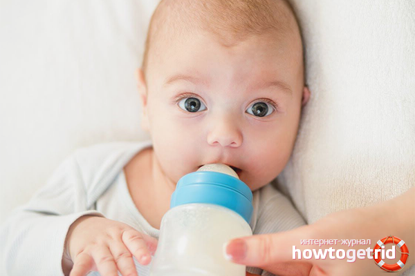 Why does a newborn hiccup after feeding