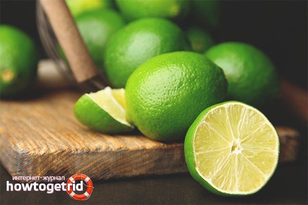 Lime instead of salt