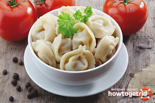 Calorie home dumplings
