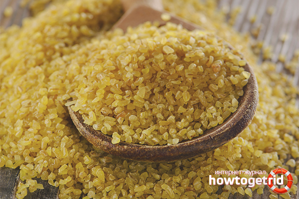 The use of bulgur for women