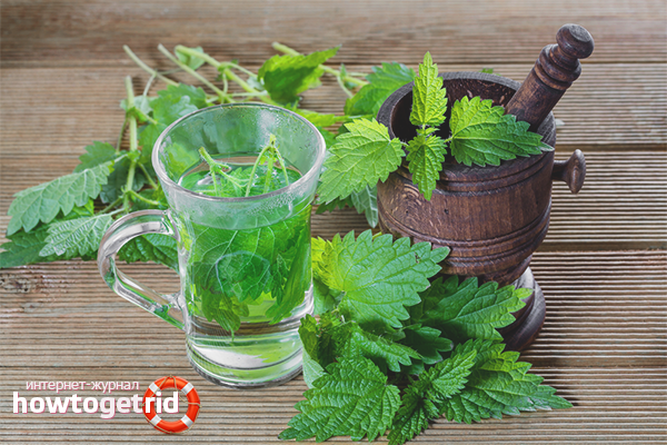 Nettle treatment