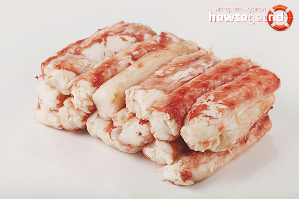 The benefits and harms of crab meat