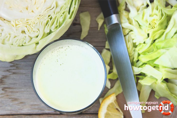 The benefits of cabbage juice