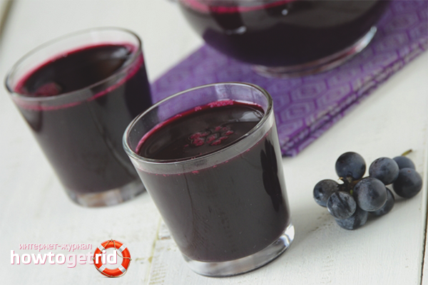 The benefits of grape juice in cosmetology