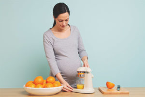 Orange juice during pregnancy