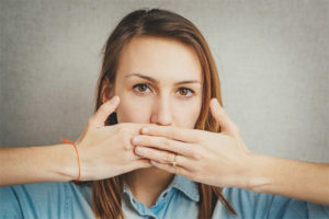 Belching after eating