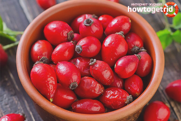 What diseases is used for wild rose