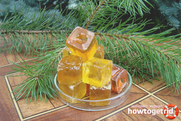 Medicinal properties and application of pine resin