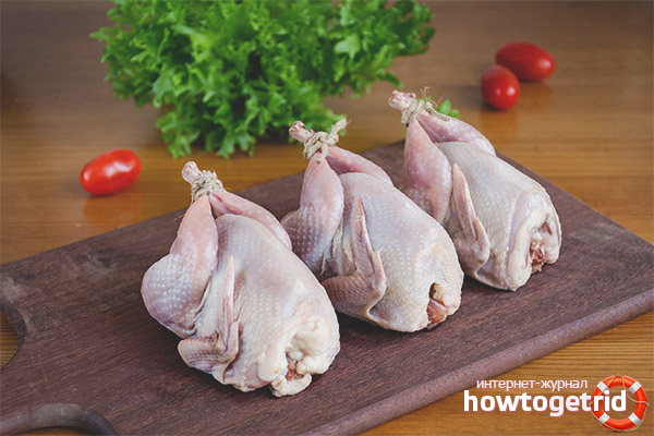 The benefits and harms of quail meat