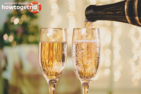 How to reduce the risk of drinking champagne with gw