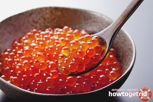 How to choose red caviar