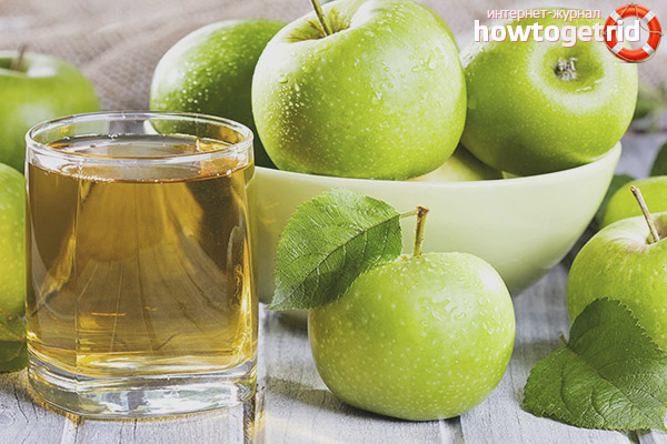 What juice from apples is more suitable for a nursing mother