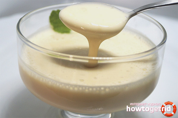 Contraindications condensed milk