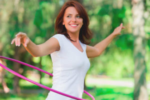 When can I turn the hoop after childbirth