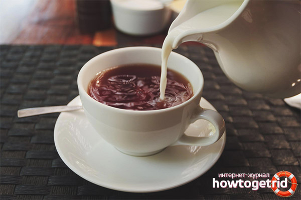 The danger of milk tea for a nursing mother