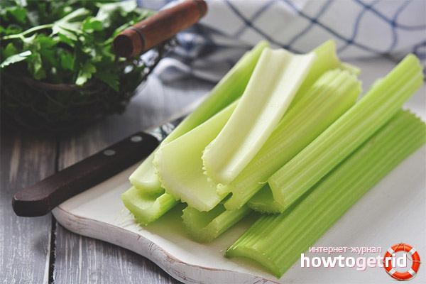 The positive qualities of celery