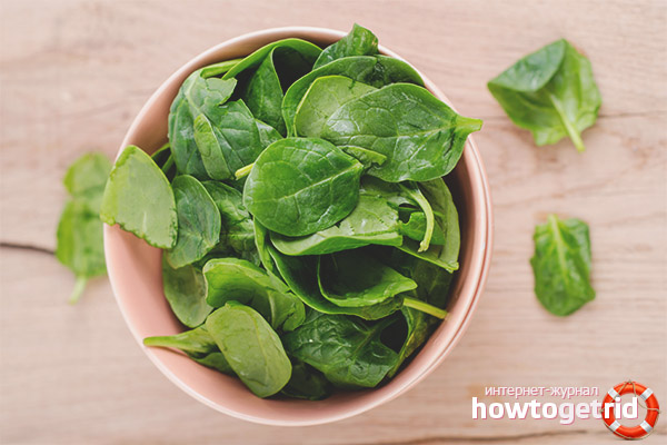 Spinach for lactation and pregnancy