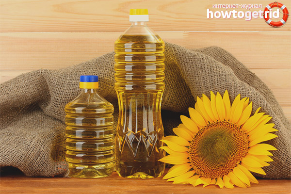 Harm and contraindications for sunflower oil