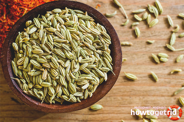 The use of fennel in cooking