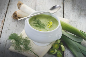 Leek soup